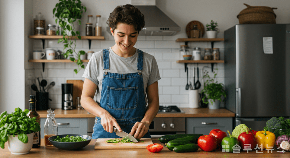 Modern People Practicing Vegan Lifestyle