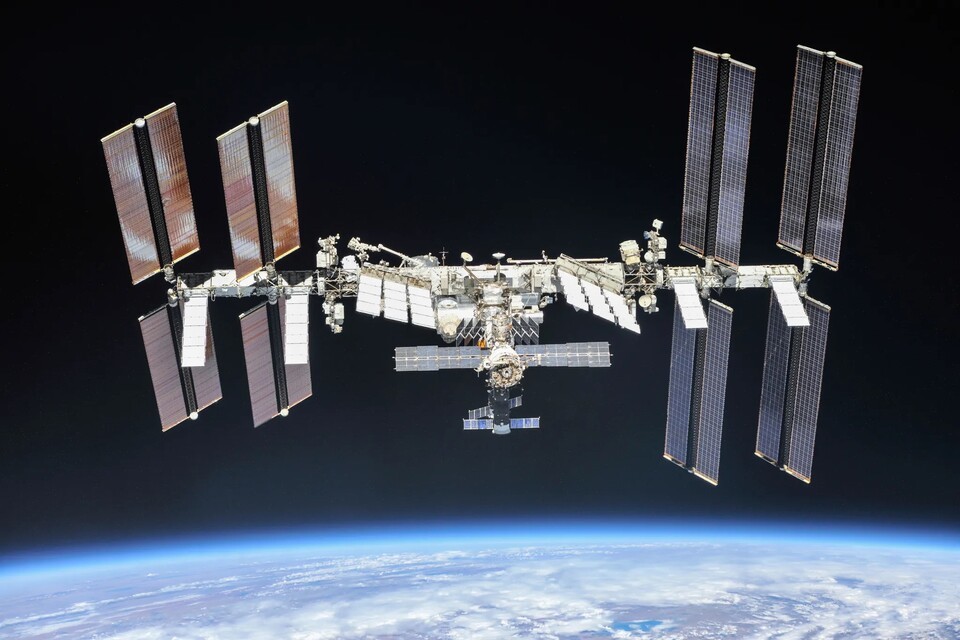 International Space Station on October 4, 2018 (Photo courtesy of NASA)