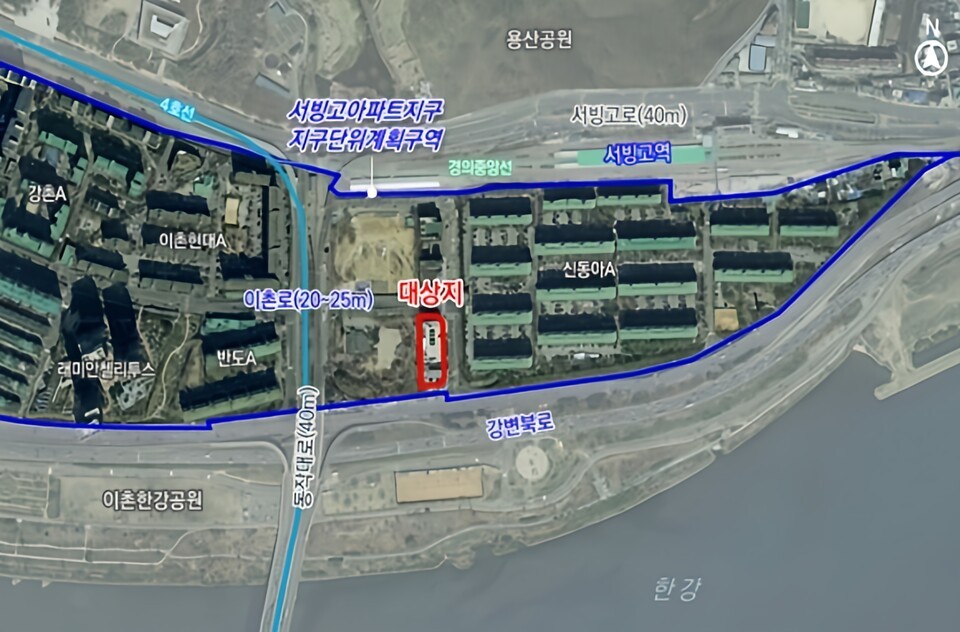 Location map (69-167, Yongsan-dong 6-ga, Yongsan-gu area)