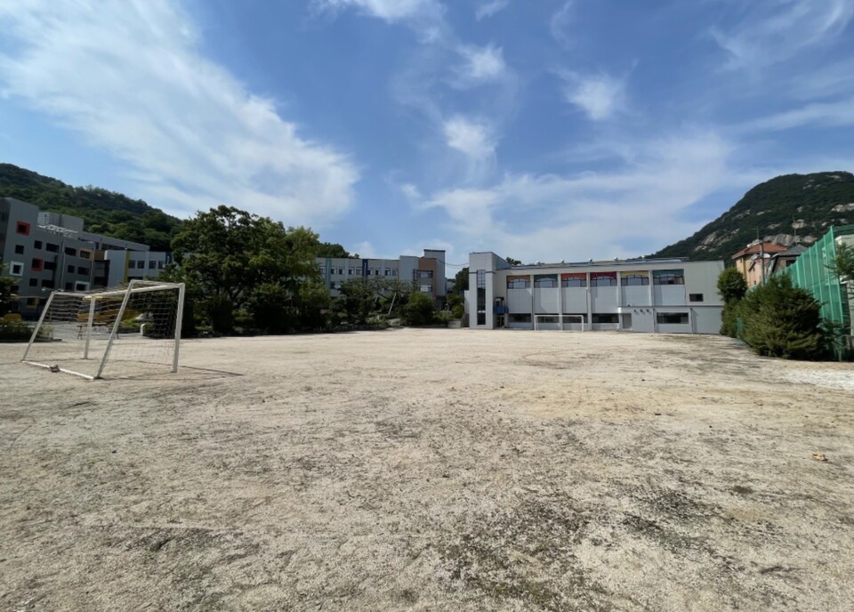 Pre-construction view of the National Seoul Agricultural School