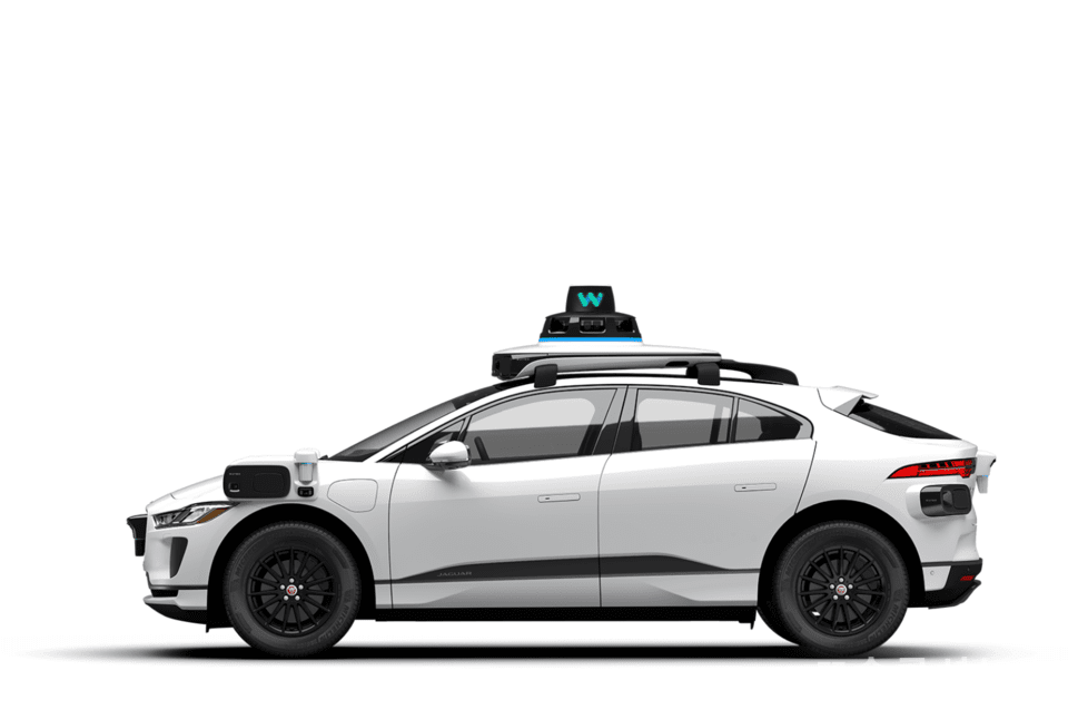 ウェイモ 米国 グーグル(アルファベット)系の自動運転車専門企業/アリゾナ州フィニックスなどで無人ロボタクシーサービスを商業化/クライスラーパシフィカミニバン、ジャガー電気自動車に技術適用 (写真提供=Waymo)