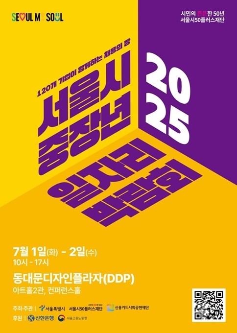 ソウル市中高年雇用博覧会2025年ポスター