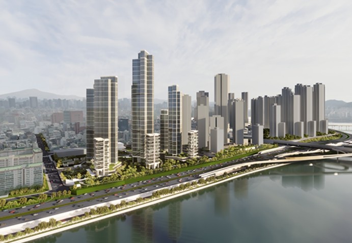 Example of a design proposal for Seoul City