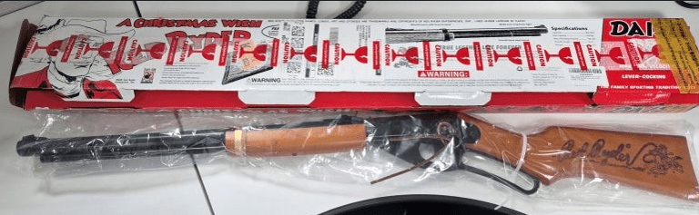 Detection of an air rifle imported through overseas mail order
