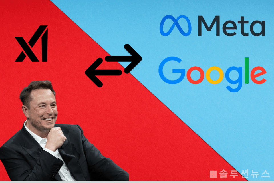 일론 머스크의 xAI, 구글·메타 인재 대거 영입
