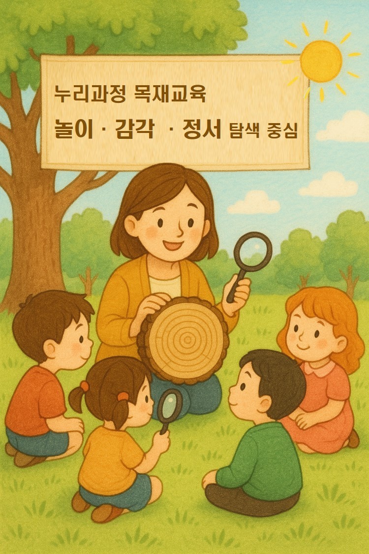 누리과정 목재교육 (자료제공=국립산림과학원)