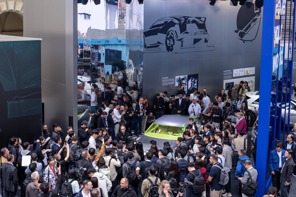 Image of 'Concept THREE' at IAA Mobility 2025 (Courtesy of Hyundai)