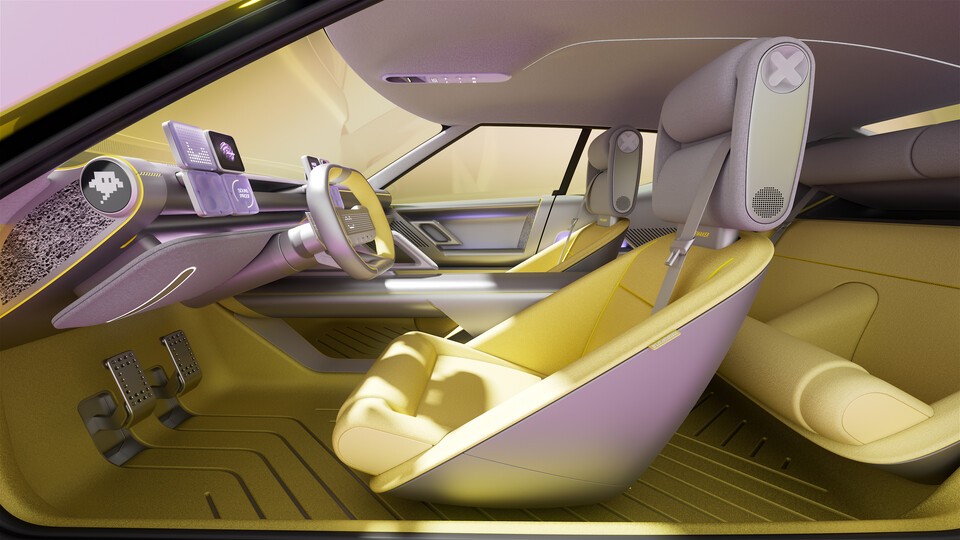 Image of 'Concept THREE' interior (Courtesy of Hyundai)