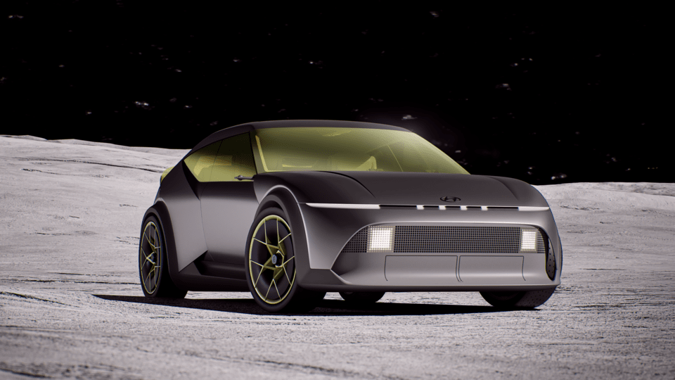 Image of 'Concept THREE' exterior (Courtesy of Hyundai)