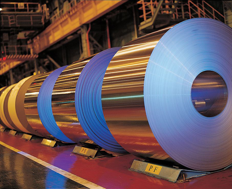 Stainless steel cold-rolled coils (provided by POSCO)