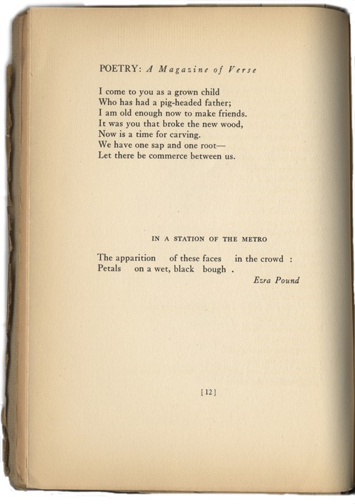 Pound's 'Station,' Lorca's 'Rider,' and Berryman's 'Traveler' (Source=Poetry Foundation)