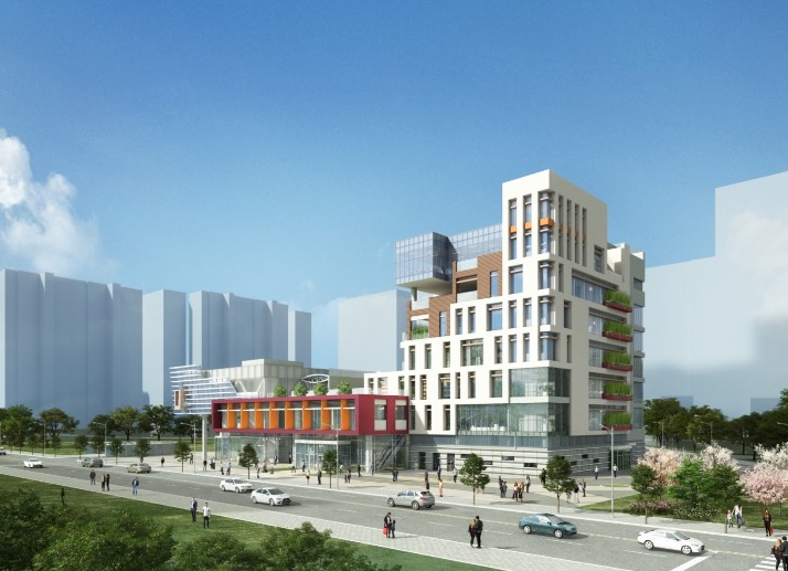 구민회관 부지 복합개발 사업 조감도