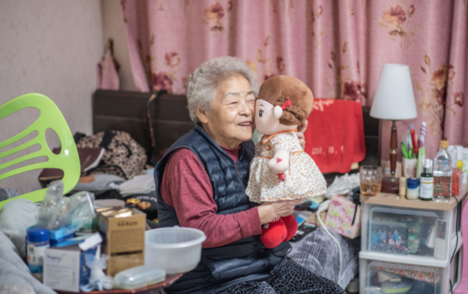 伴侣机器人Hodol通过声音提醒老人起床、吃饭和吃药,并检测情感状态。