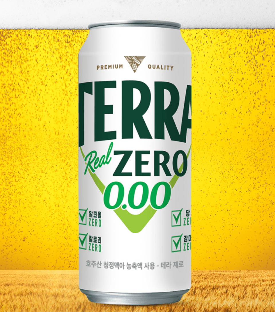 HiteJinro has expanded its lineup with Hite Zero 0.00 and Terra Zero. (Photo = HiteJinro)