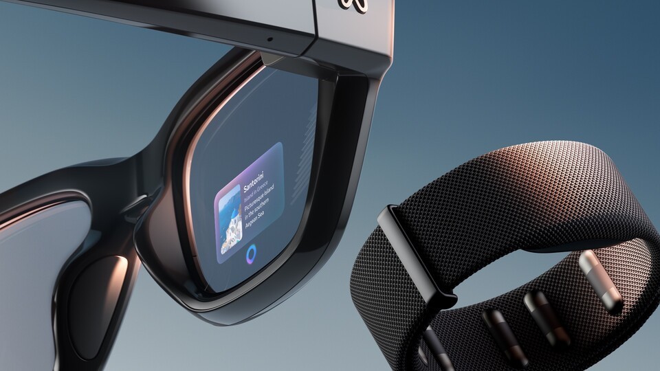 Meta Ray-Ban Display smart glasses