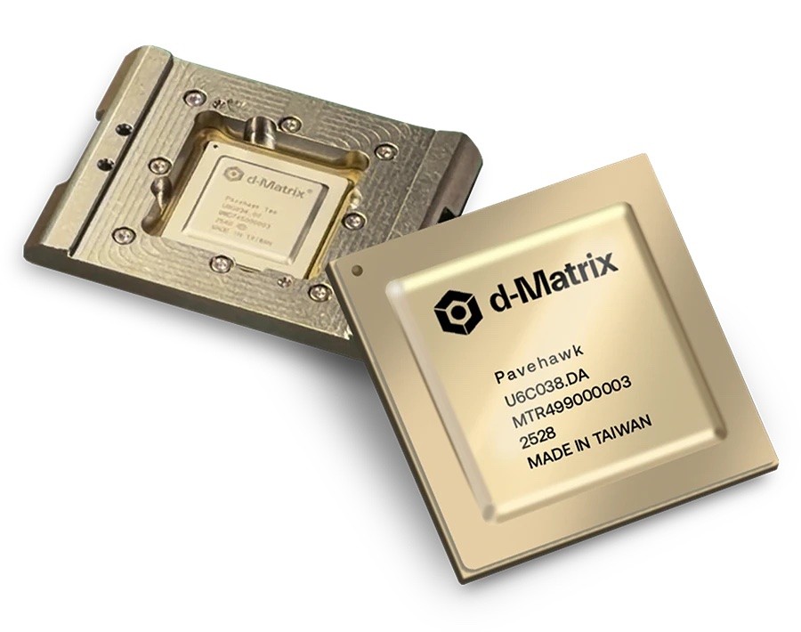 d-Matrix’s Pavehawk AI inference accelerator using compute-in-memory technology