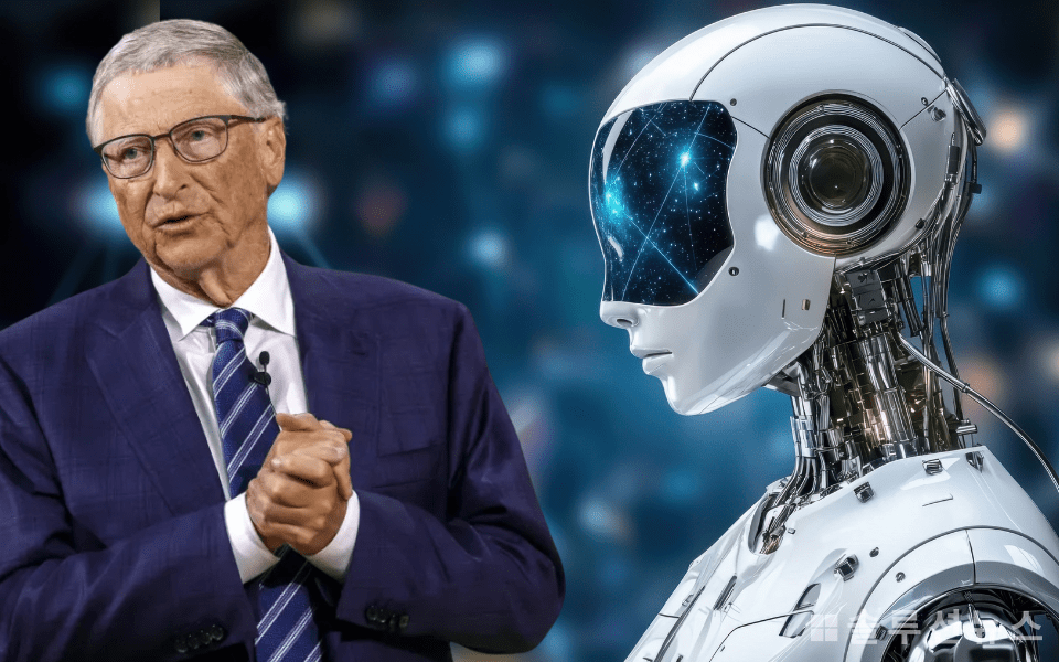 マイクロソフト共同創業者のビル・ゲイツ氏がAIの危険性を警告し、米議会に規制法の制定を求めた。写真は記事の内容に関連して制作した合成画像。（画像＝ソリューションニュース・AI活用）