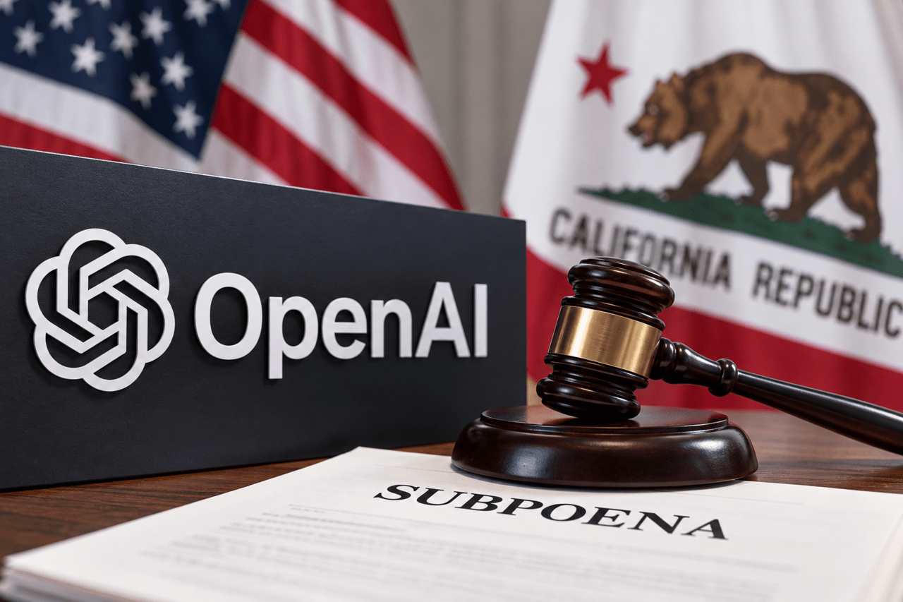 カリフォルニア州司法省の発表によると、ロブ・ボンタ州司法長官は10月1日（現地時間）、OpenAIに調査のための召喚状を送付したと発表した。（写真：ソリューションニュース AI生成画像）