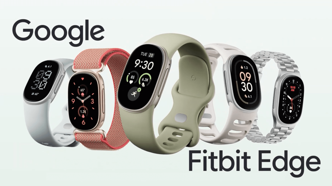 Googleが12日(現地時間)、フィットネストラッカー「Fitbit Edge」を発表した。