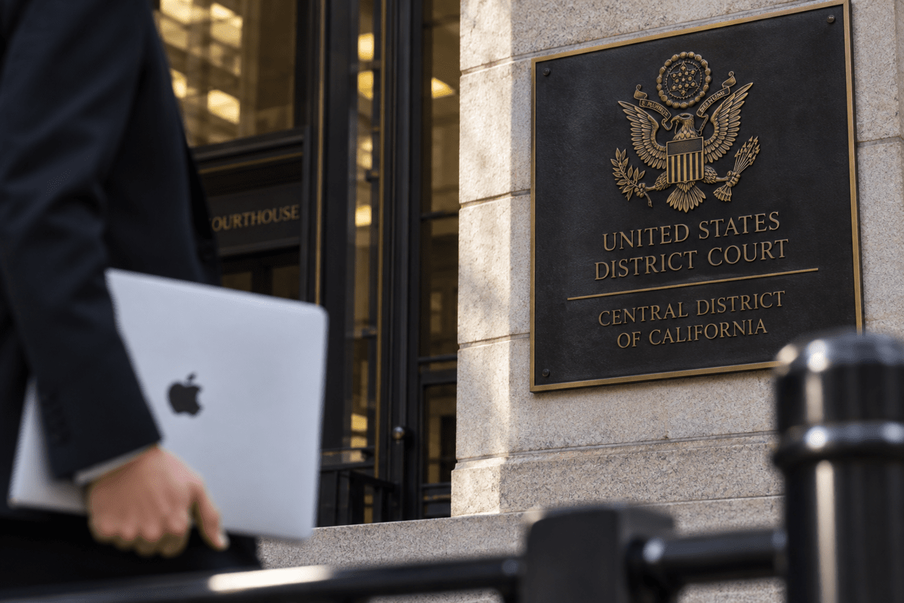 アップルは振動技術をめぐる特許訴訟で下された57億2,000万ドルの賠償評決を不服として、評決の取り消しまたは再審理を求めた。（写真＝ソリューションニュースのAI生成画像）
