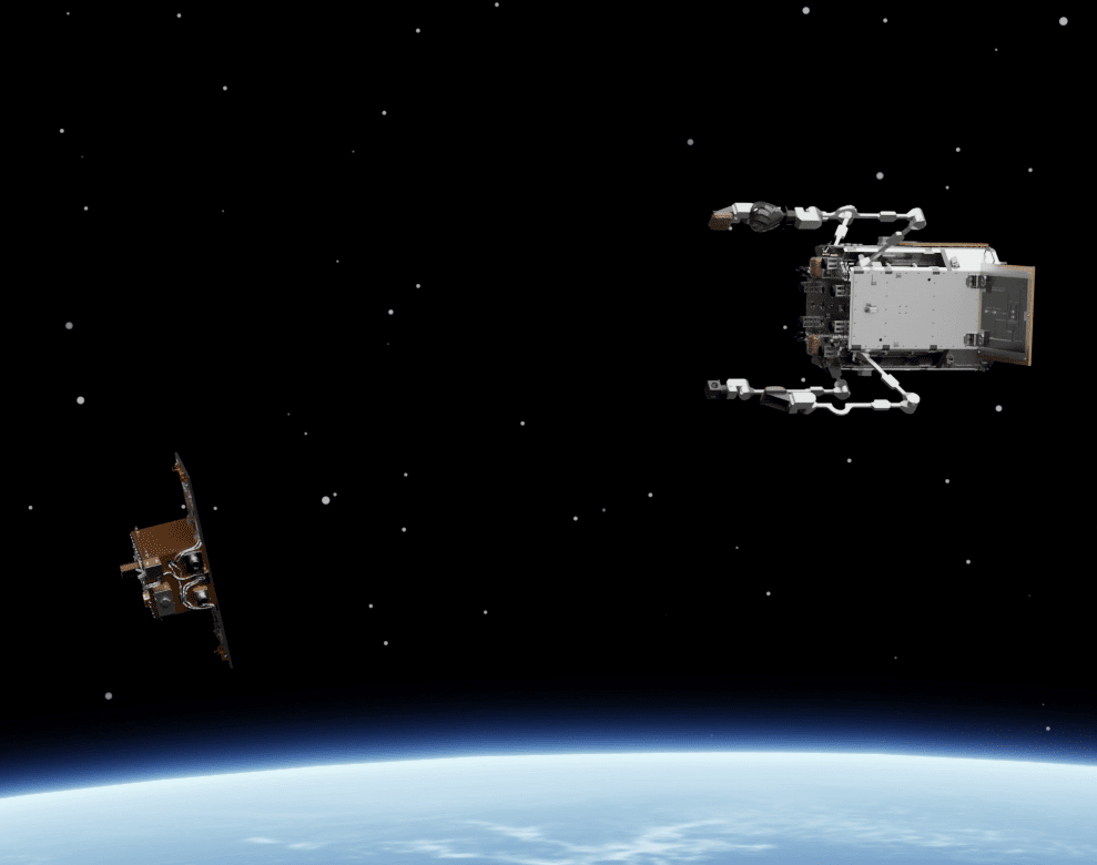 空间物体主动控制卫星构型及任务相关图片(图片:韩国宇宙航空厅)