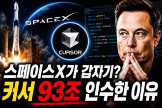 [해설] 로켓 기업 스페이스X, 93조 원에 코딩 앱 '커서'를 삼킨 이유