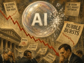[중국 AI동향] AI 버블 경고…中 2조원 큰손 "인기주 90% 폭락할 것"